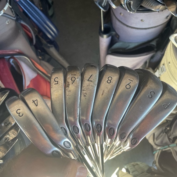 Turbo Power X6 Iron Set 9 Pc Set In Right Handed 
Graphite shafts - Picture 2 of 13